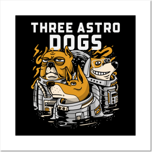 Astro Dogs - Space Lover Posters and Art